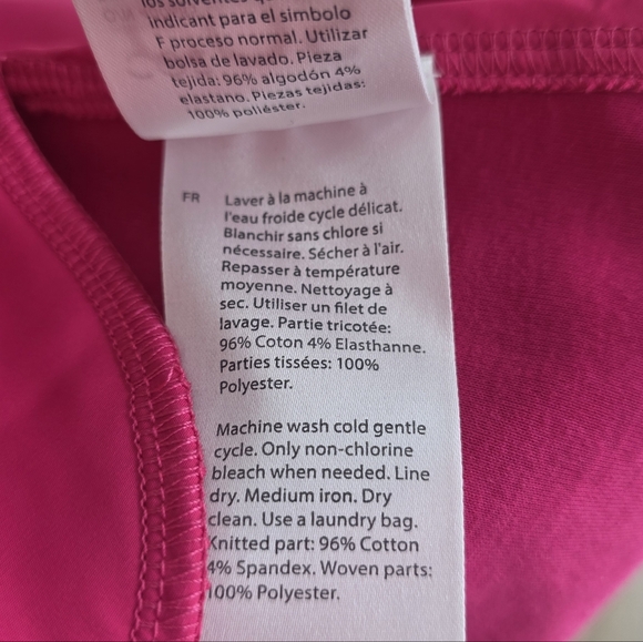 PRISTINE COS Pink Mini Dress Size Small A-line Swing Style Side Pockets - Picture 7 of 7